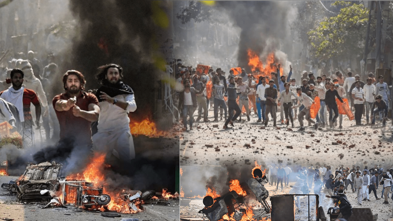 muslims-set-fire-to-delhi-riots