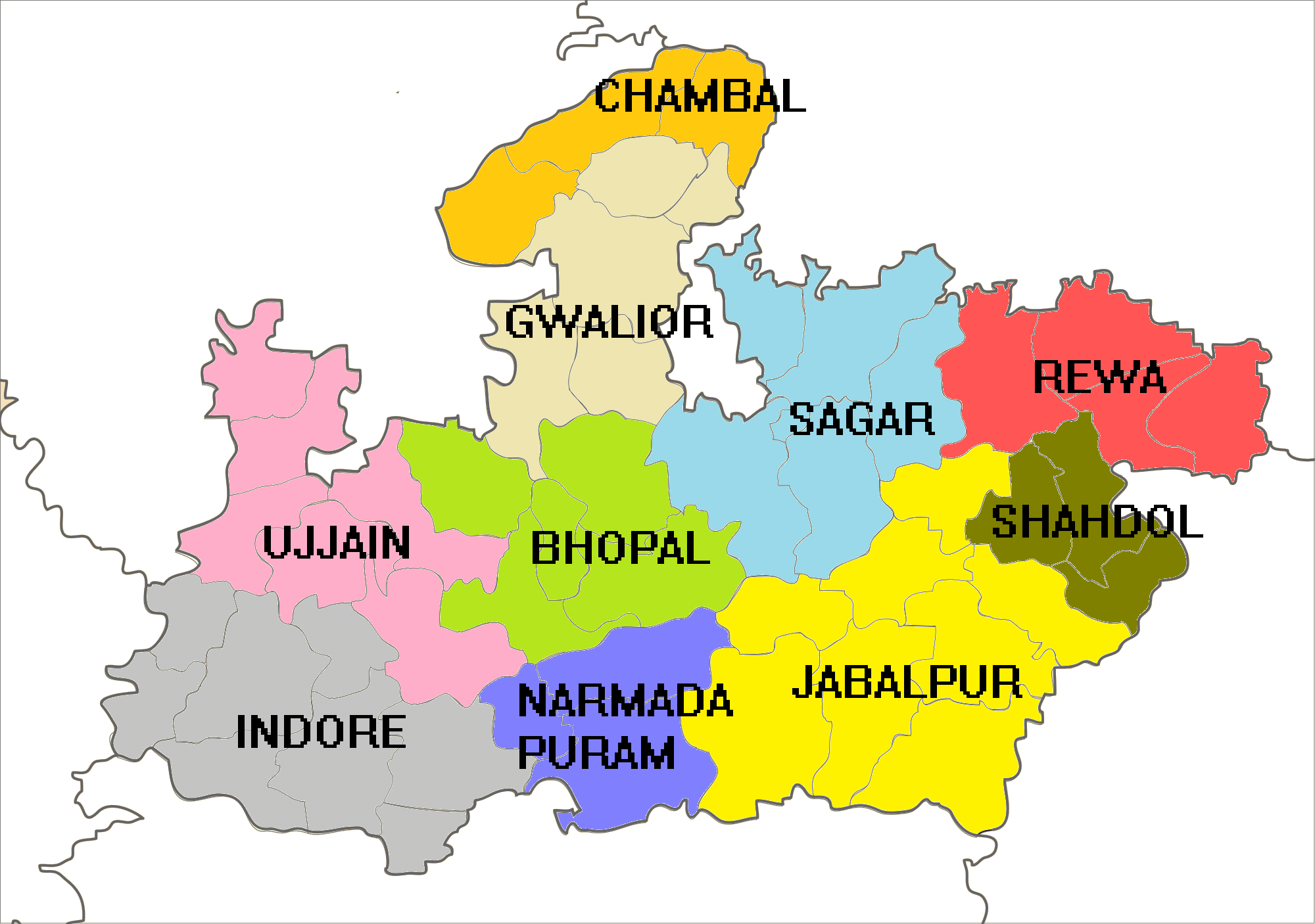 Madhya Pradesh: जानिये कौन-कौन से है Red, Orange और Green Zone