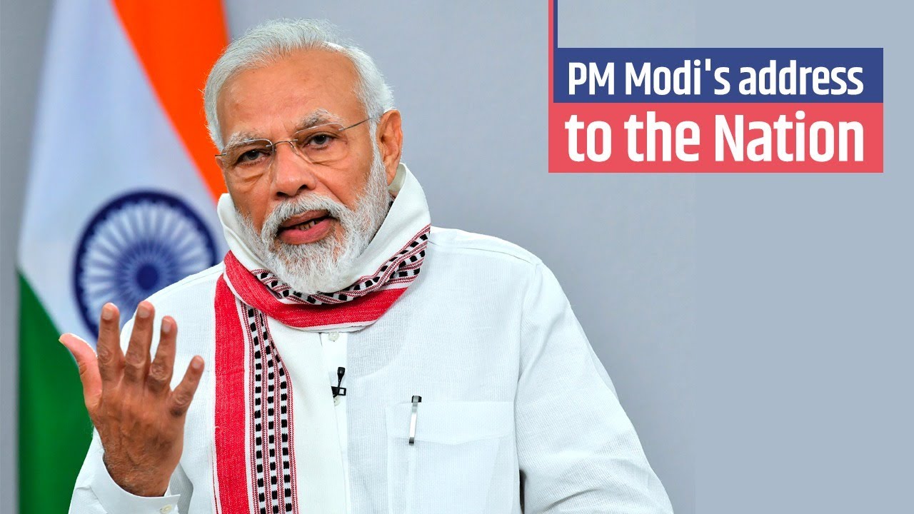 PM Modi Live PM Modi's message to the country on the last week of Lockdown 3.0