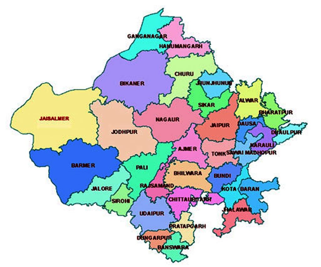 Rajasthan:जानिये कौन-कौन से है Red, Orange और Green Zone