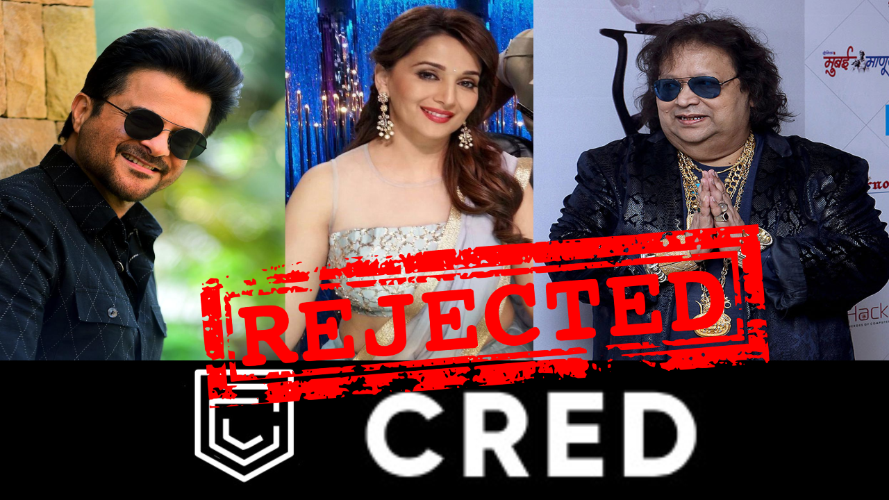Anil Kapoor और Bappi Da के बाद, 'धक धक गर्ल' Madhuri Dixit को Cred ने किया reject