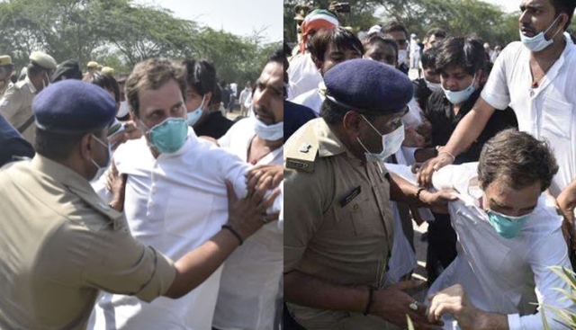 Hathras gang rape case Rahul Gandhi will once again reach Hathras UP police gives possibility of clash in ultimatum