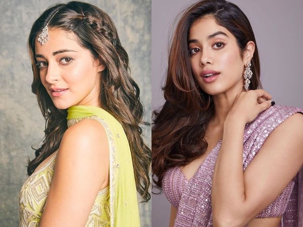 Ananya Panday and Janhvi Kapoor outfits that are ideal for Durga Puja celebrations