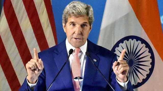 American envoy John Kerry to visit India from today to discuss climate issues