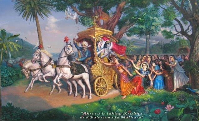 Bhagwat Katha: Nanda Baba was quietly keeping a bundle of Kanha's ornaments on the chariot. Looking at Yashoda standing like a statue in the far porch, she bowed her head and said - Why should Yashoda be sad, what is your right on other's object? Yashoda raised his head and looked at Nanda Baba, his eyes filled with water. Nand came near. Yashoda said with a heavy voice- So do we have no right over Kanha? For eleven years we lived by clinging to lies? Nand said - why not the right, wherever Kanhaiya stays, but if he stays, then it is not our Lalla! But Devaki Vasudev has more authority over him than us, and he still needs Kanhaiya.