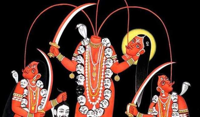 There is a temple of Maa Chhinnamastika in Rajappa, 80 km from Ranchi, the capital of Jharkhand, which is known as Shaktipeeth. People worship the headless goddess Kali here.