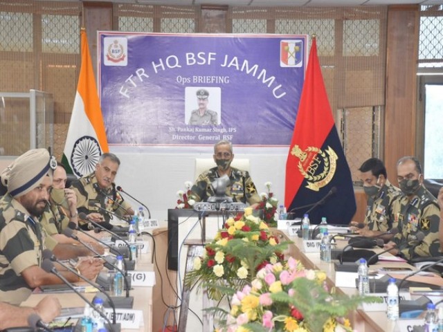 Border Security Force (BSF) Director General Pankaj Kumar Singh to review the security situation along the Jammu International Border on Friday (March 18, 2022).