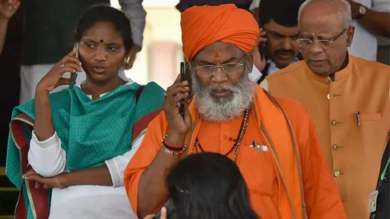 Police won’t save you, keep bottles and arrows at home in case mob attacks: BJP MP Sakshi Maharaj