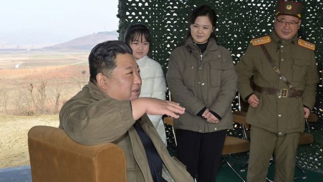 North Korea's leader Kim Jong Un appeared in front of the world for the first time today (19 November 2022) with his daughter.