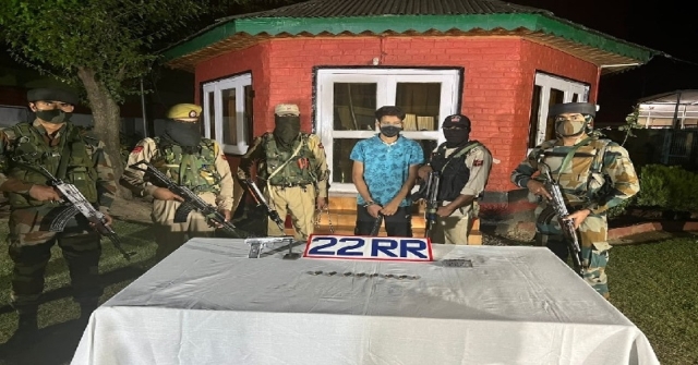 Sopore District Yesterday (November 4, 2022) in the evening, two hybrid terrorists of Lashkar-e-Taiba were arrested by the police.