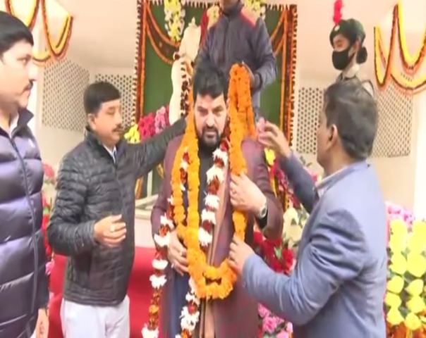 Today (21 January 2023) he appeared as the chief guest during the wrestling competition program in Gonda District of Uttar Pradesh.