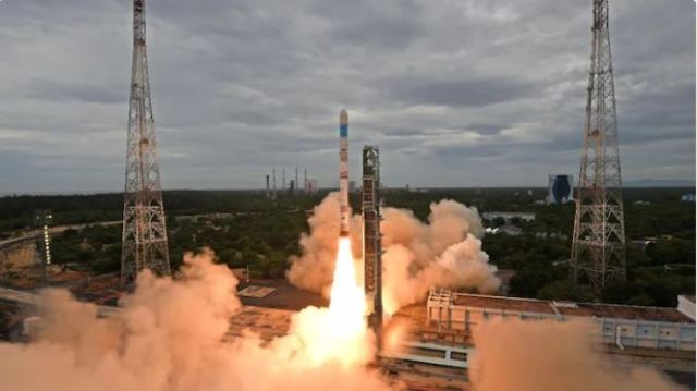 The Indian Space Research Organization (ISRO) today (10 February 2023) launched its Small Satellite Launch Vehicle (SSLV-D2) from the Satish Dhawan Space Center at Sriharikota in Sriharikota.