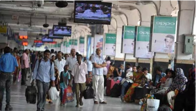 The porn clip played on the TV screen of the railway station for three minutes. Angered by this, people informed the GRP and RPF about the incident.