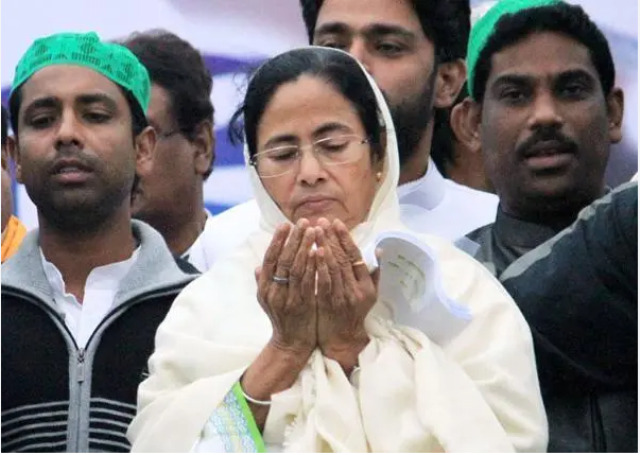 Addressing a program organized on the occasion of Eid prayers on the city's Red Road, Mamata Banerjee urged people to unite and ensure that the right-wing BJP is defeated in the 2024 Lok Sabha elections.
