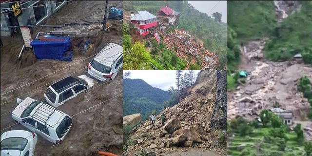 Monsoon wreaked havoc in the hill state of Himachal Pradesh on Sunday (June 25, 2023) after heavy rains at many places. According to the State Disaster Management Department, six people died during this period while about 10 people were injured.