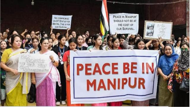 Manipur Clashes Women are now emerging as the real face of the unrest in the state in the violence and clashes triggered by tensions between the Meitei and Kuki tribal communities in Manipur.
