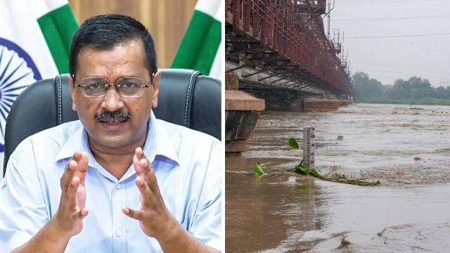 Flood in Delhi Chief Minister Arvind Kejriwal has requested the people of the national capital Delhi not to use the roads near the Yamuna River.
