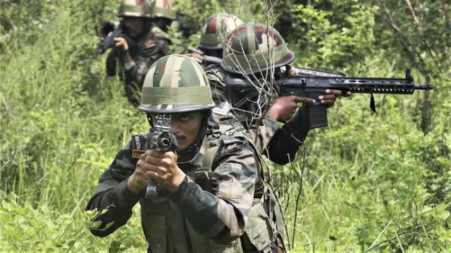 A vigorous search operation is being carried out in the forested area of Kokernag in Anantnag district, where an encounter took place between security forces and terrorists on September 13.